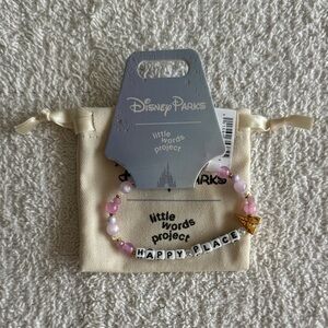 Little Words Project x Disney Parks “Happy Place” Beaded Bracelet